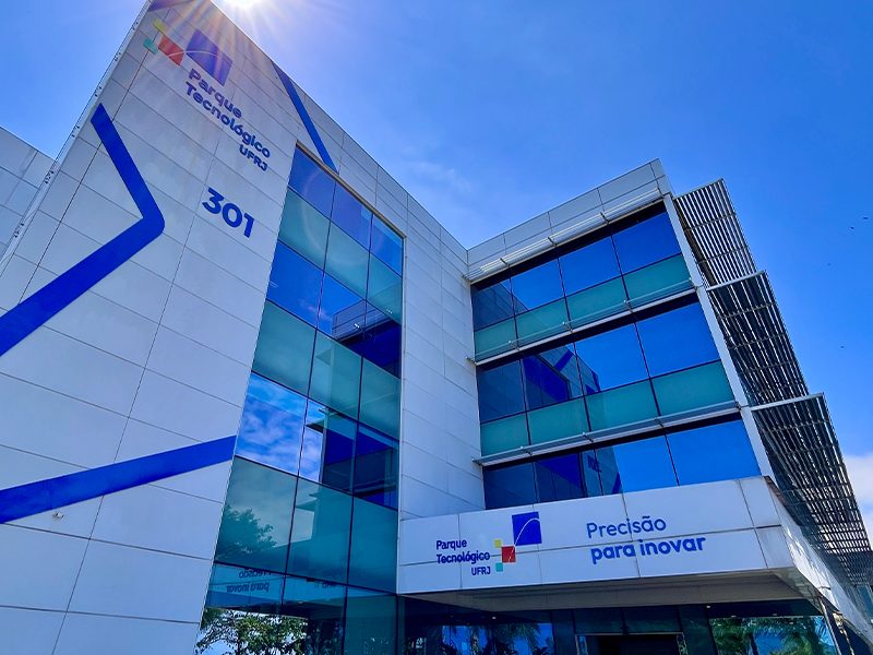 Fachada do Parque Tecnológico da UFRJ
